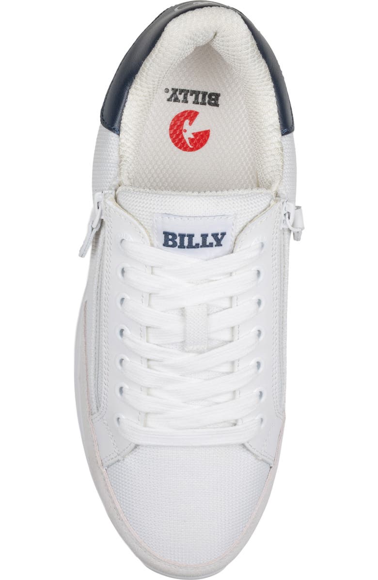 BILLY Footwear BILLY Comfort Court Sneaker, Alternate, color, White/Navy