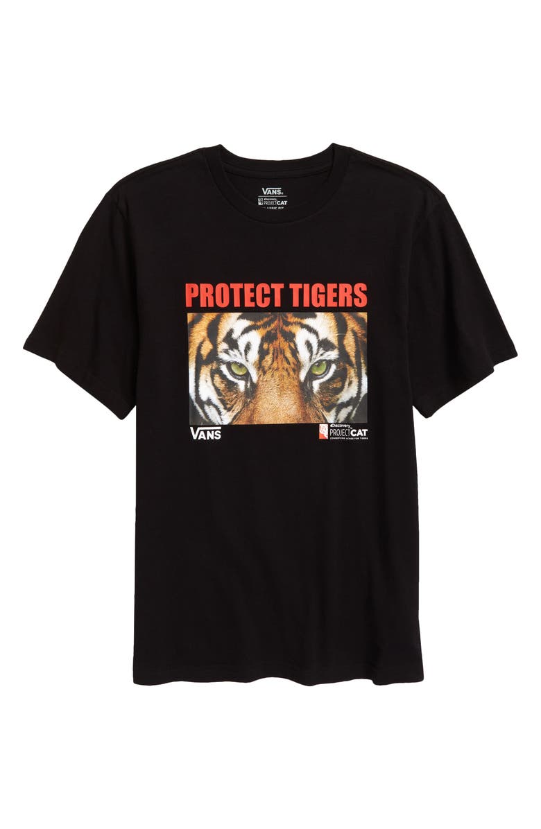 Vans x Project CAT Kids' Graphic Tee, Main, color, 