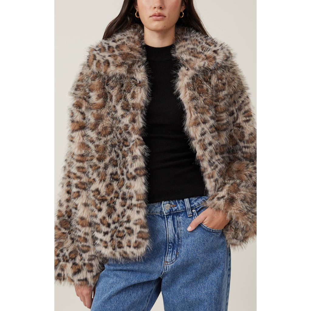 COTTON ON COTTON ON MIMI FAUX FUR JACKET
