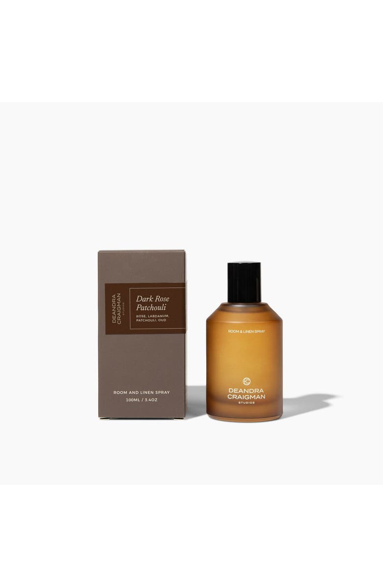 DeAndra Craigman Studios Dark Rose Patchouli Room & Linen Spray, Main, color, Gold