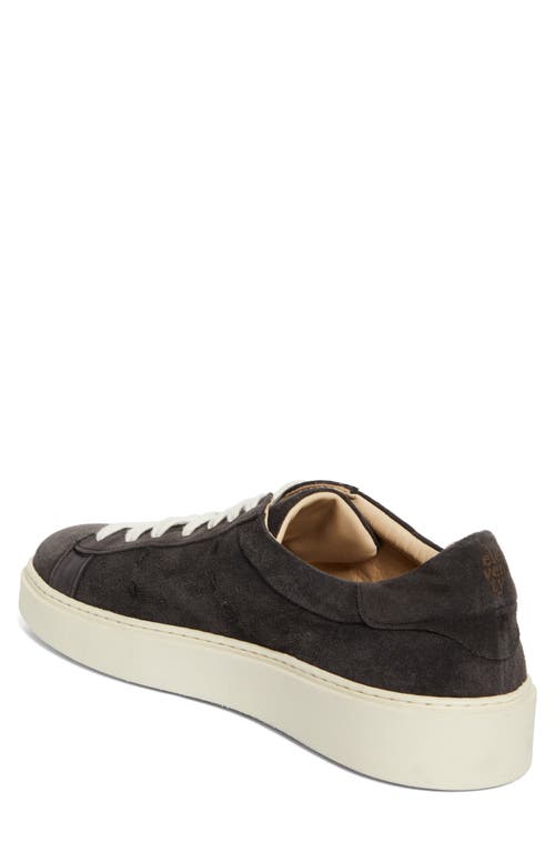 Eleventy Low Top Sneaker In Black