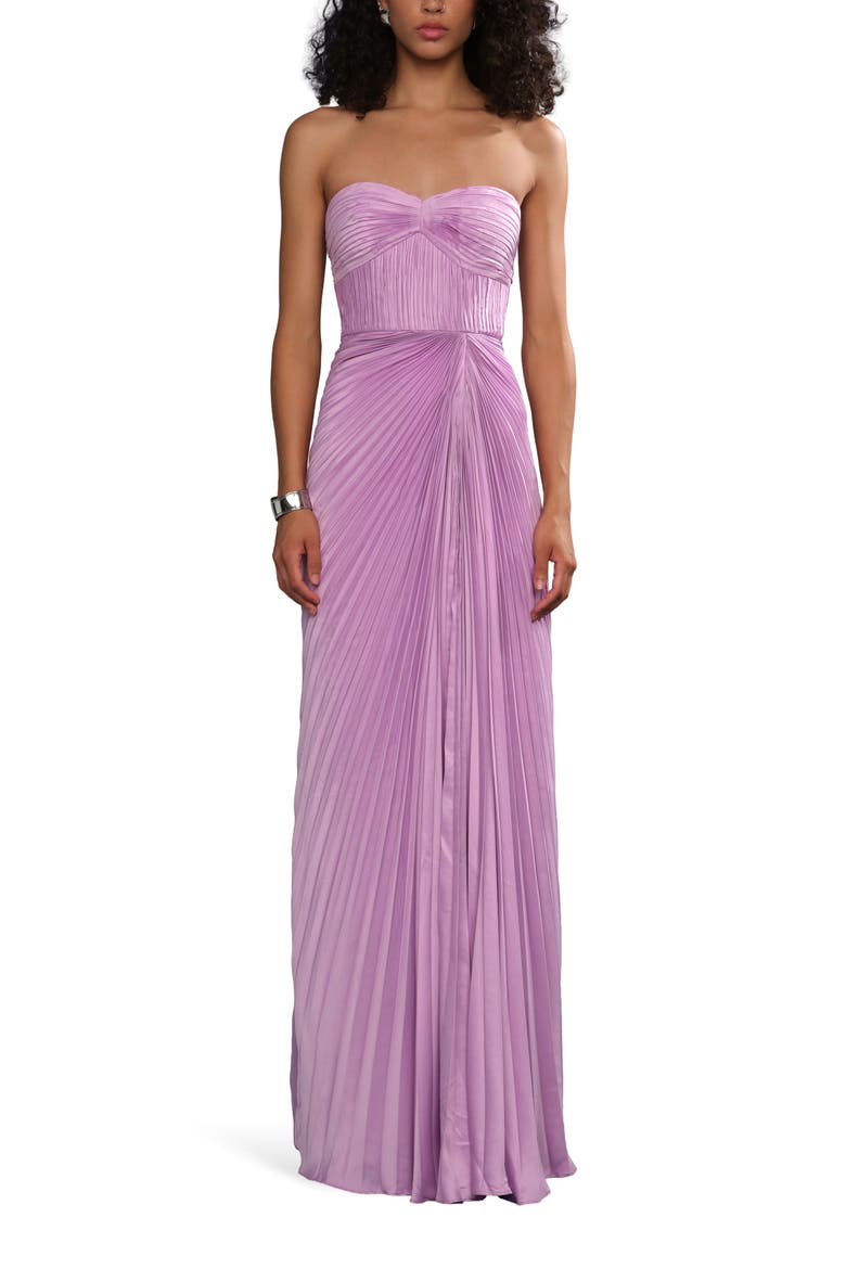 Joyceann sweetheart gown, Alternate, color, Pink Hyacinth