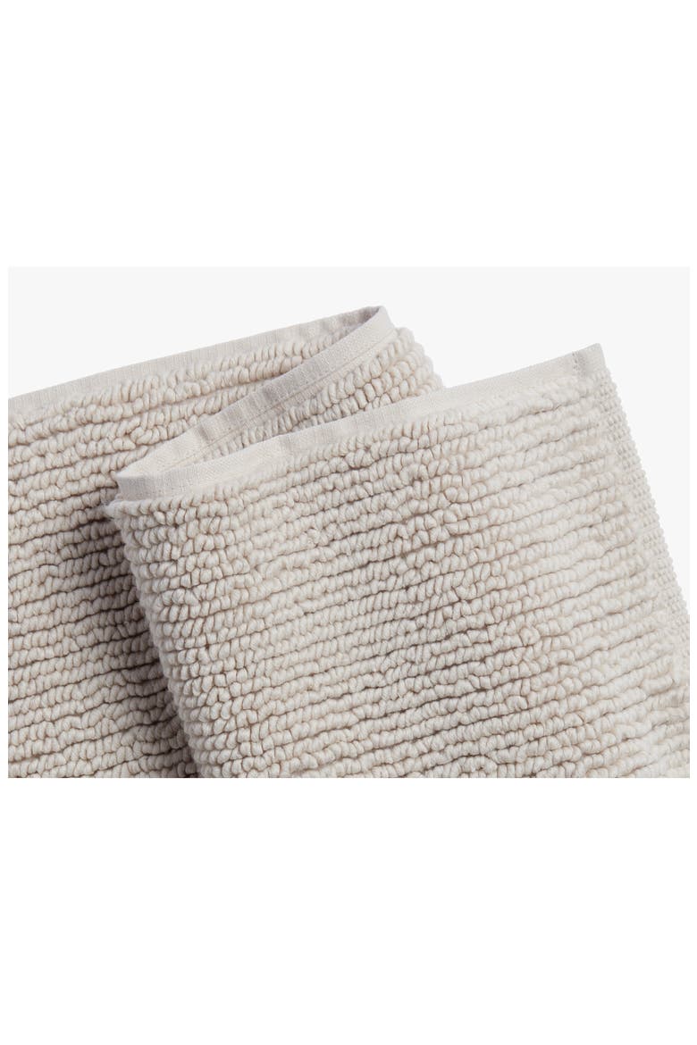 Soft Rib Bath Mat, Alternate, color, BONE