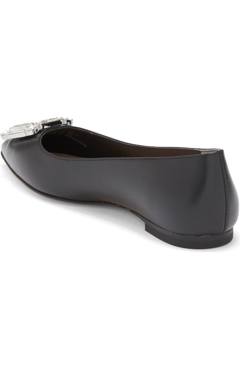 Stuart Weitzman June Flat, Alternate, color, Black