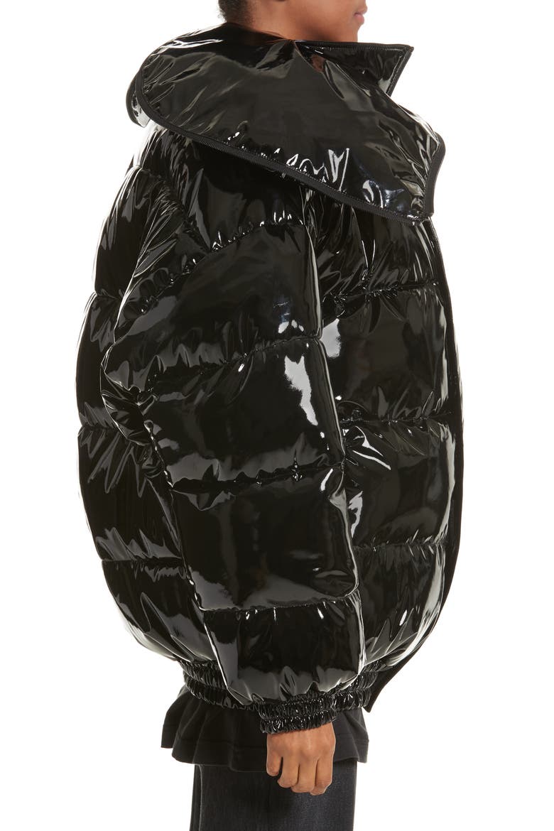 Miss Webcam Puffer Jacket, Alternate, color, BLACK
