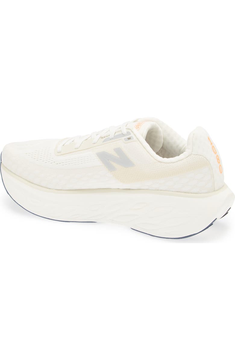 New Balance Fresh Foam X 1080 v14 Running Shoe, Alternate, color, Sea Salt/ Vintage Indigo