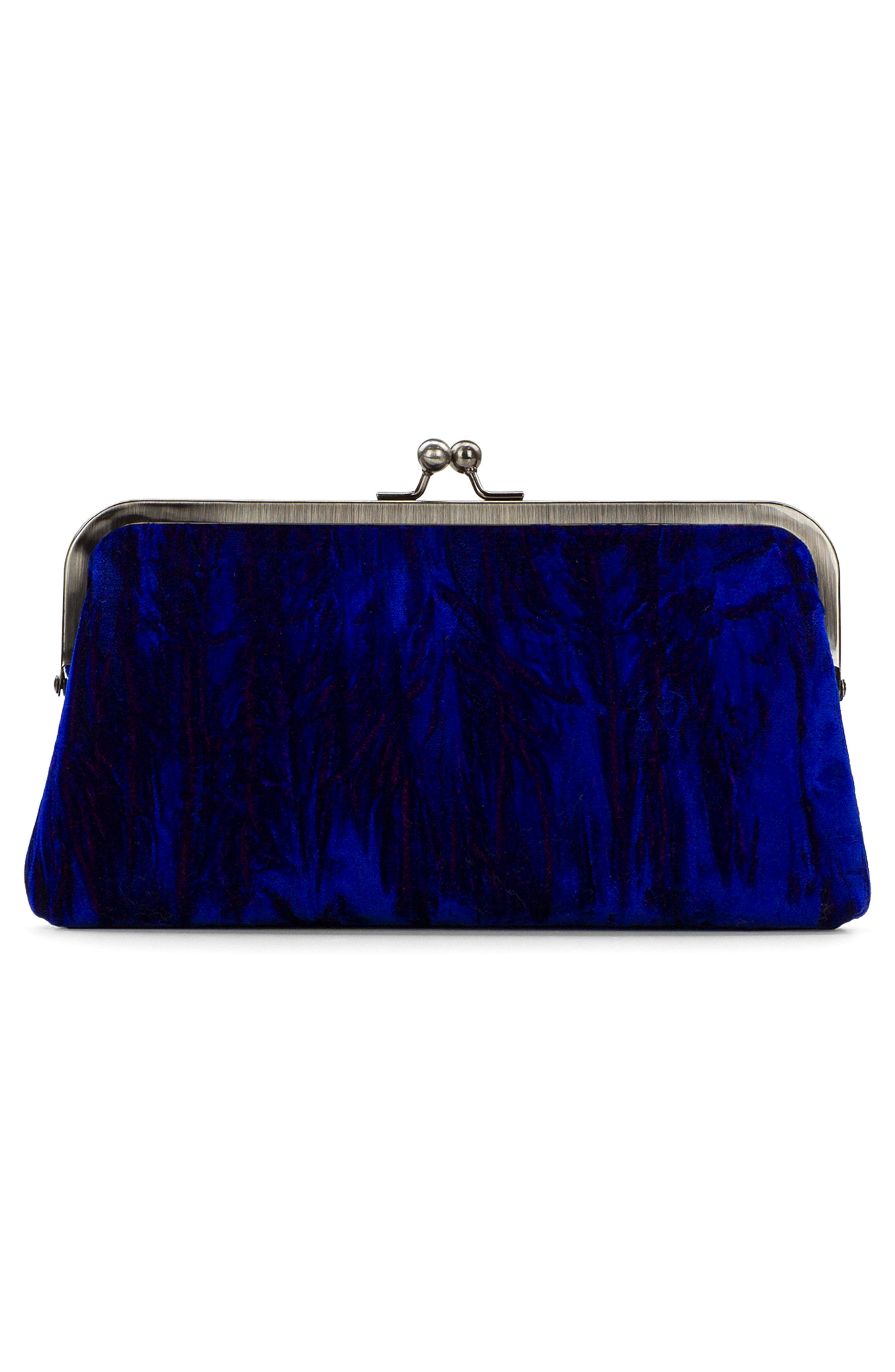 Patricia Nash Potenaz Frame Bag, Alternate, color, Blue