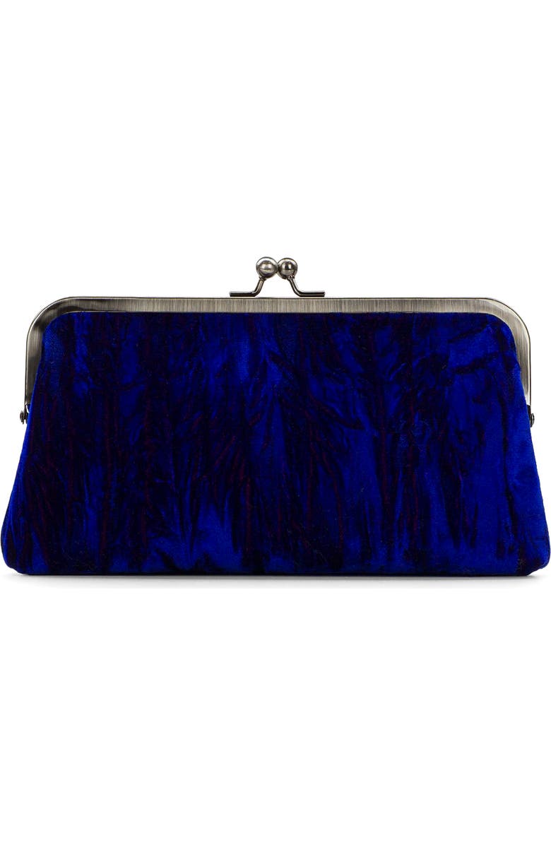 Patricia Nash Potenaz Frame Bag, Alternate, color, Blue