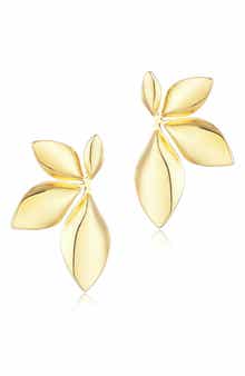 Adornia Flower Stud Earrings