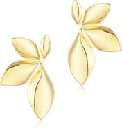 Adornia Flower Stud Earrings