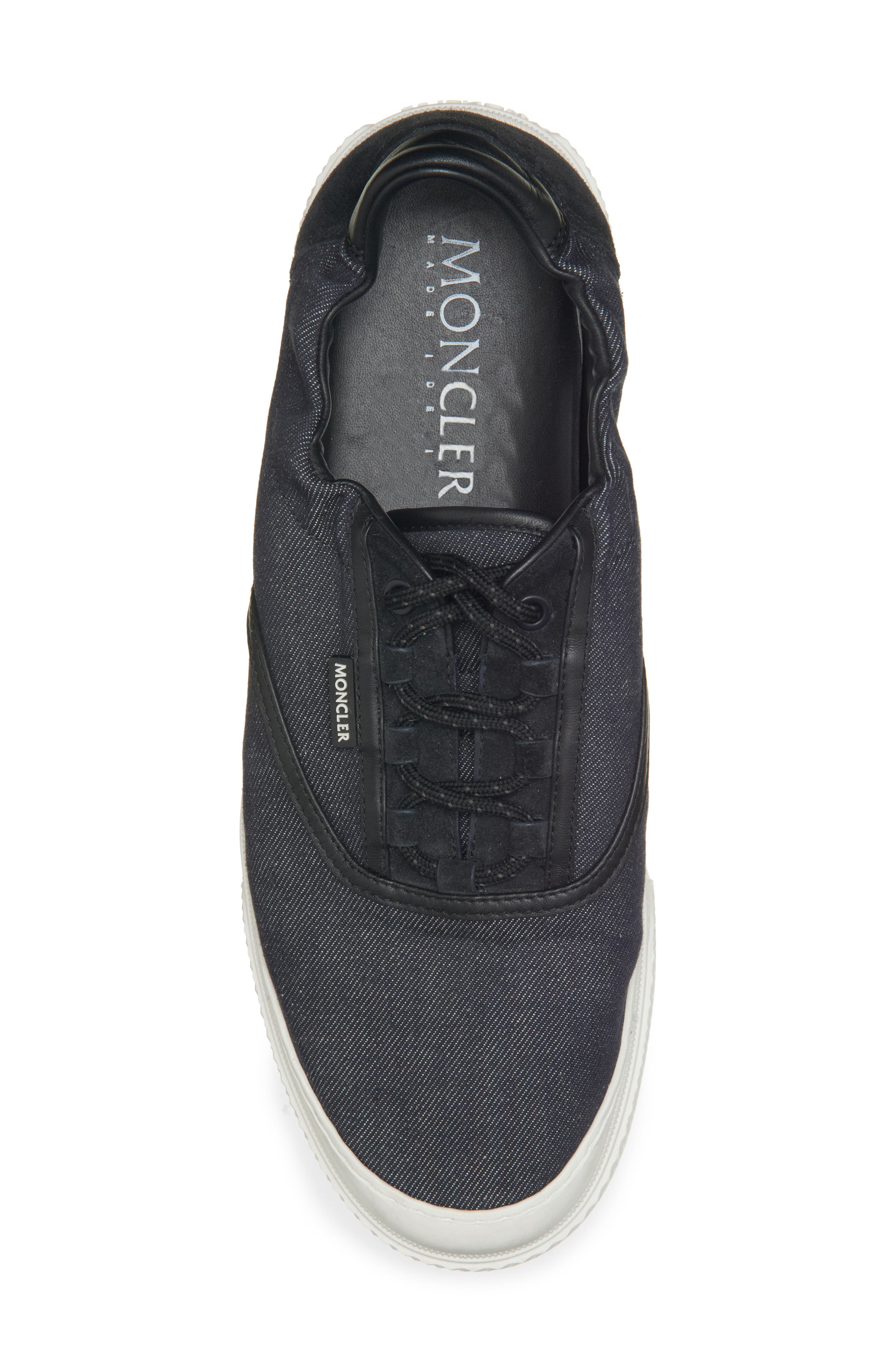 Moncler Vera Leisure Low Top Sneaker, Alternate, color, Blue