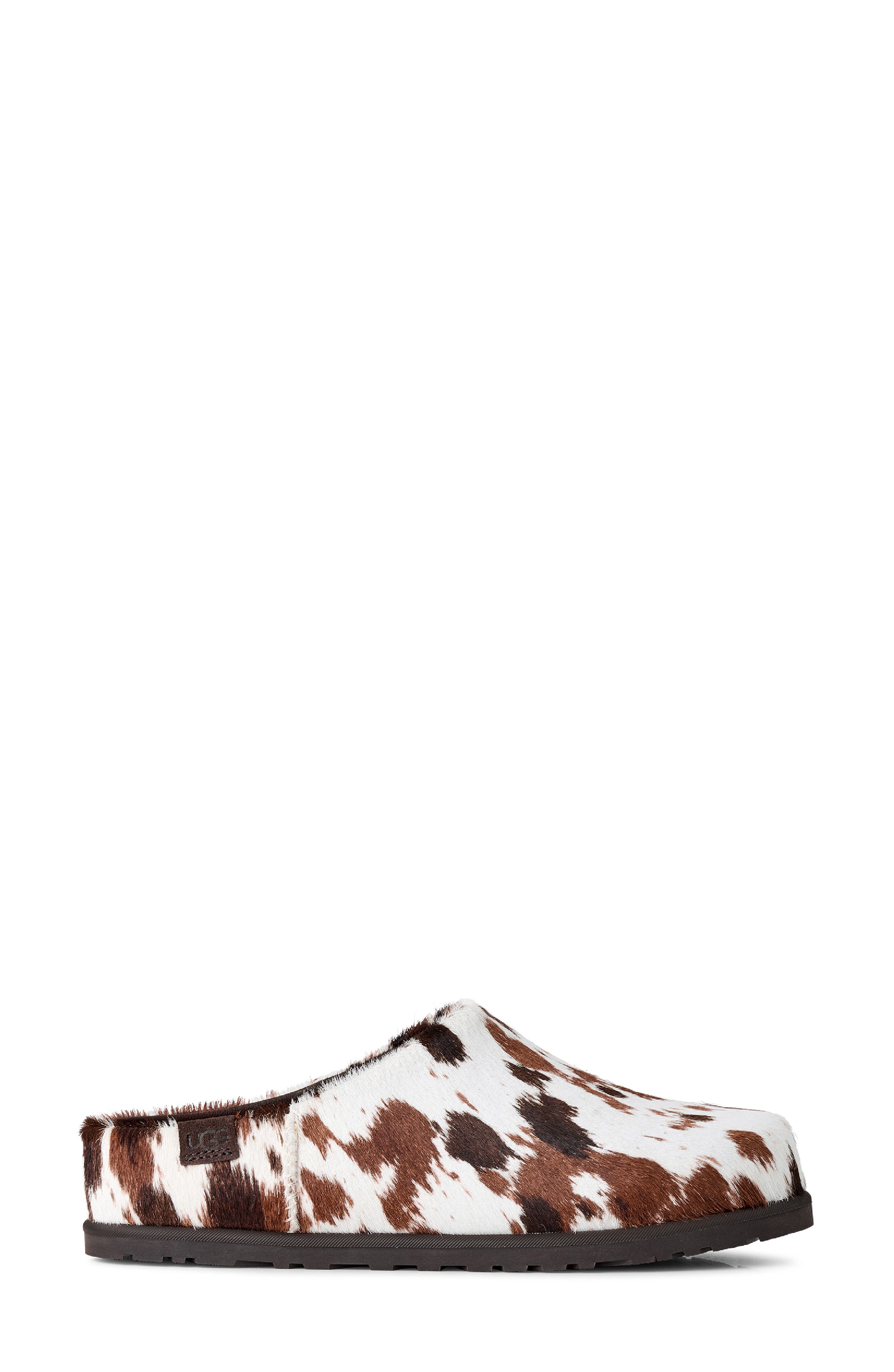 Otzo Genuine Calf Hair Western Clog, Alternate, color, BROWN MULTI