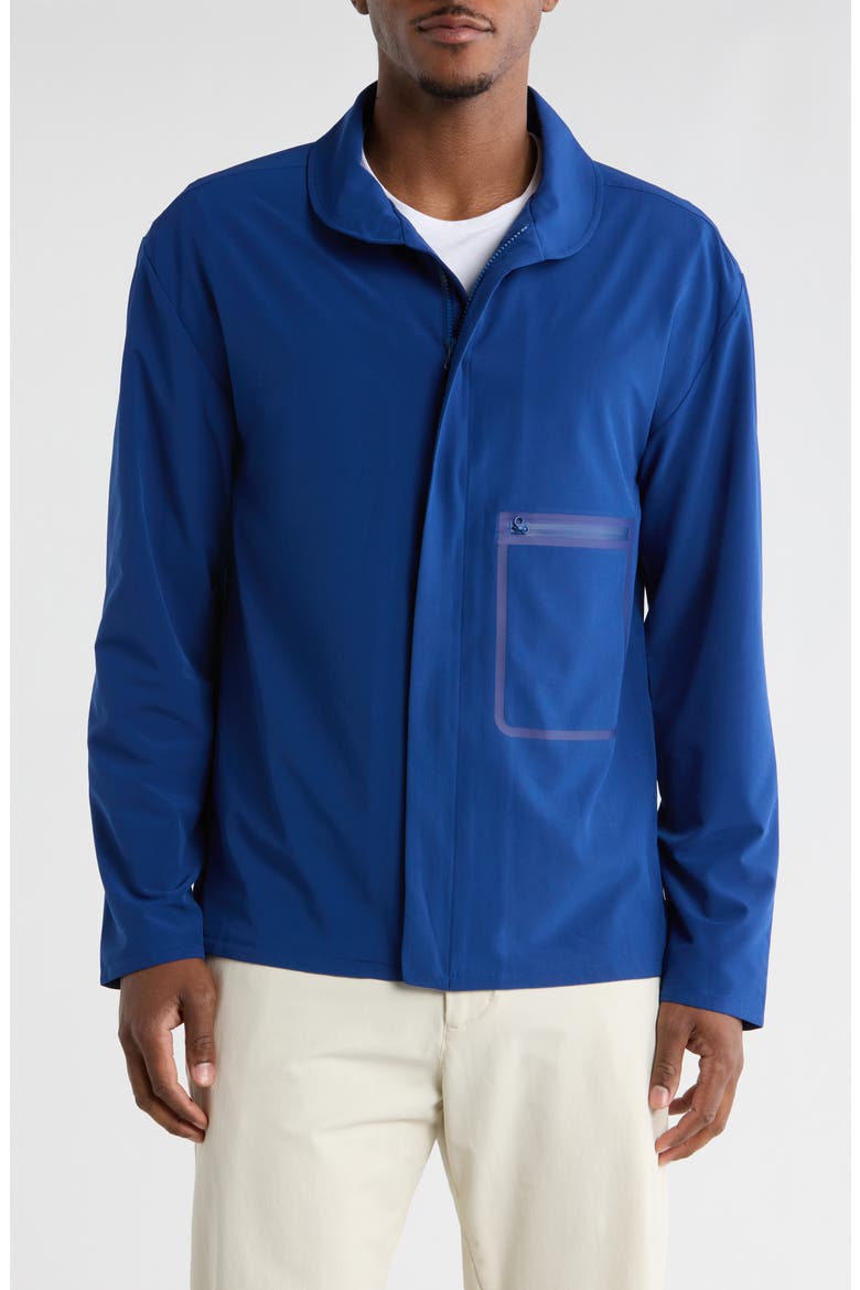 Exodus Shepherds Zip-Up Shirt, Main, color, PHANTOM