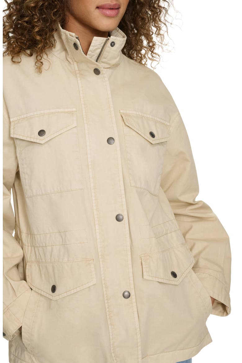 Cotton Utility Jacket, Alternate, color, OATMEAL