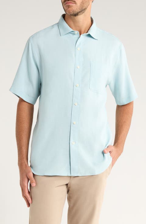 Grand View Short Sleeve Button-Up Shirt