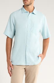 Tommy Bahama Grand View Short Sleeve Button-Up Shirt