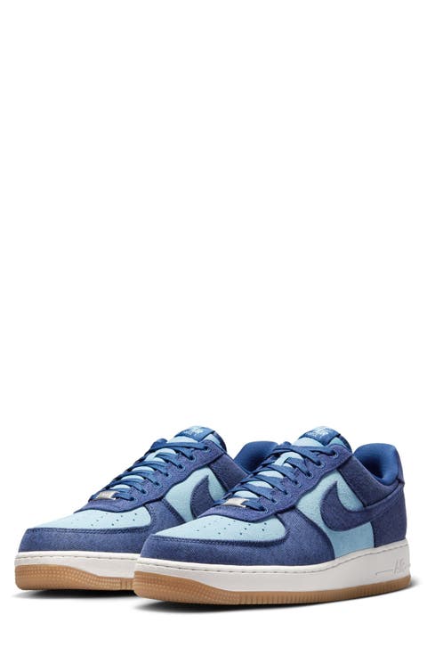 Air Force 1 '07 LV8 Denim Basketball Sneaker (Men)