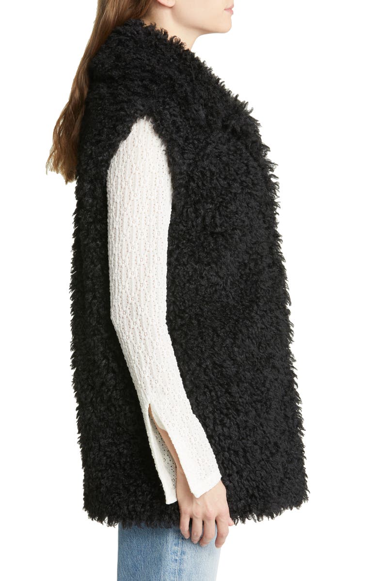 UGG<sup>®</sup> Tammie Faux Fur Long Vest, Alternate, color, 