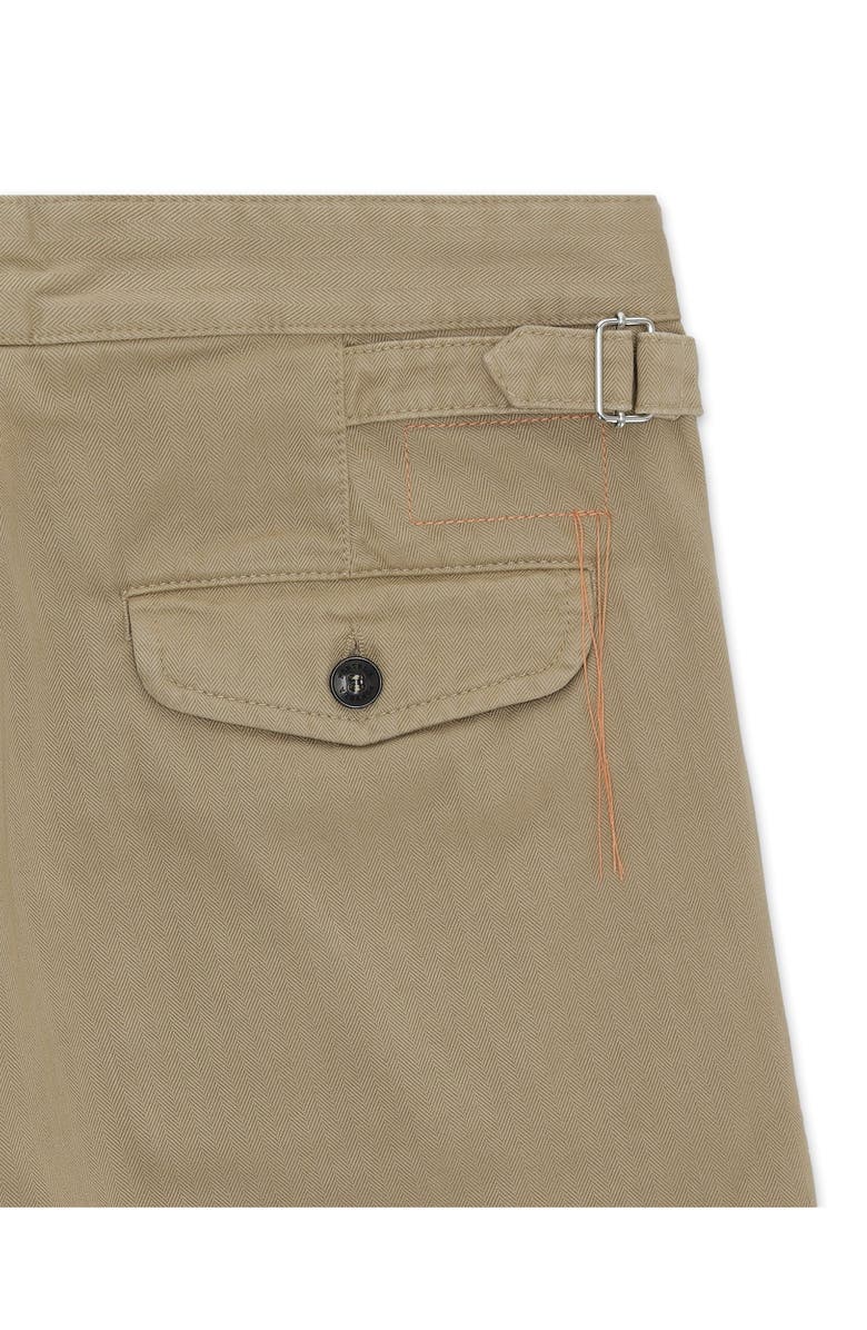Fortela Oklahoma Herringbone Trousers, Alternate, color, Beige