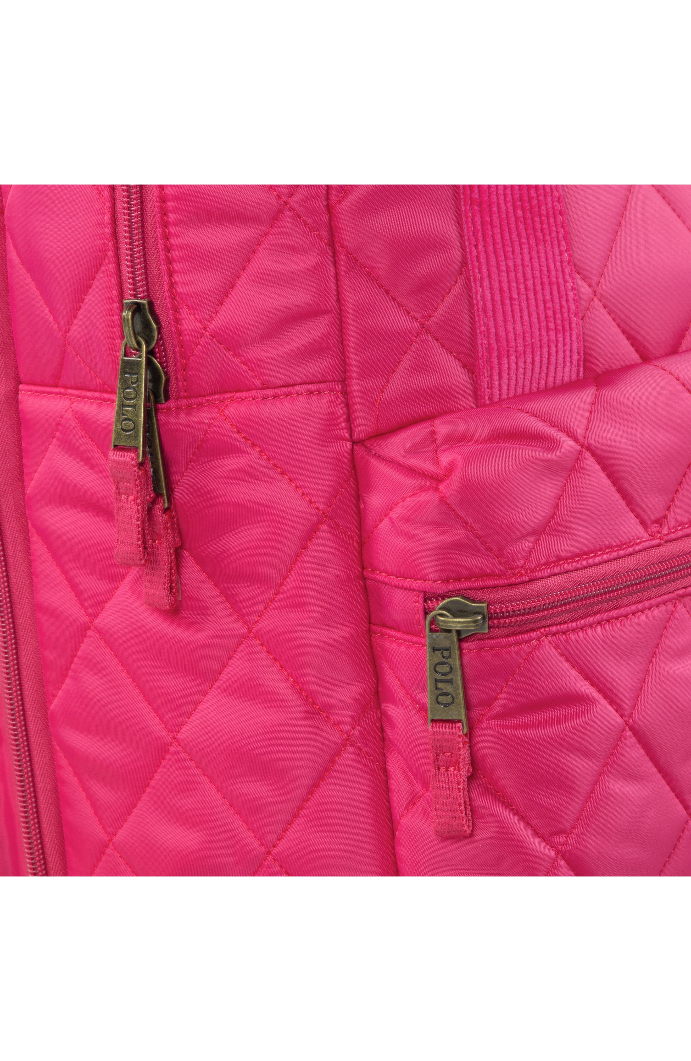 Ralph Lauren Kids' Quilted Backpack, Alternate, color, 