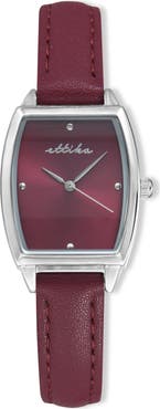 Ettika Classic Leather Strap Watch