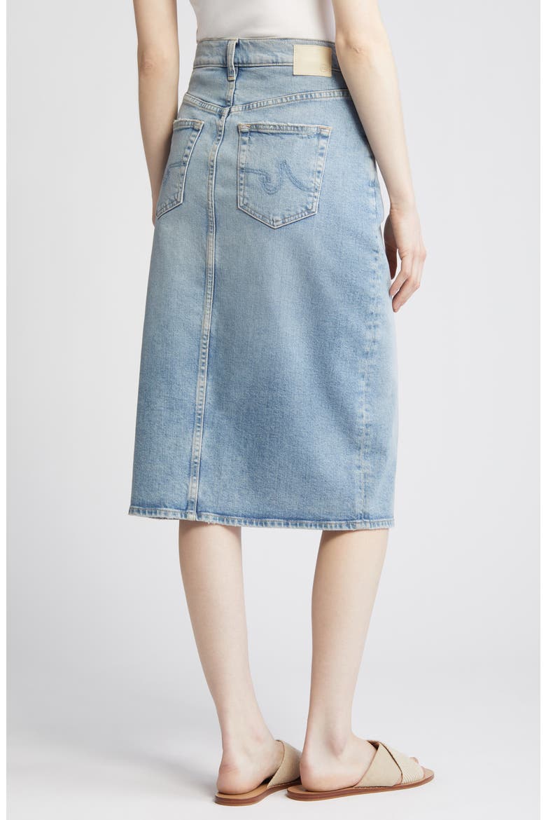 Alicia Denim Skirt, Alternate, color, ECLIPSED