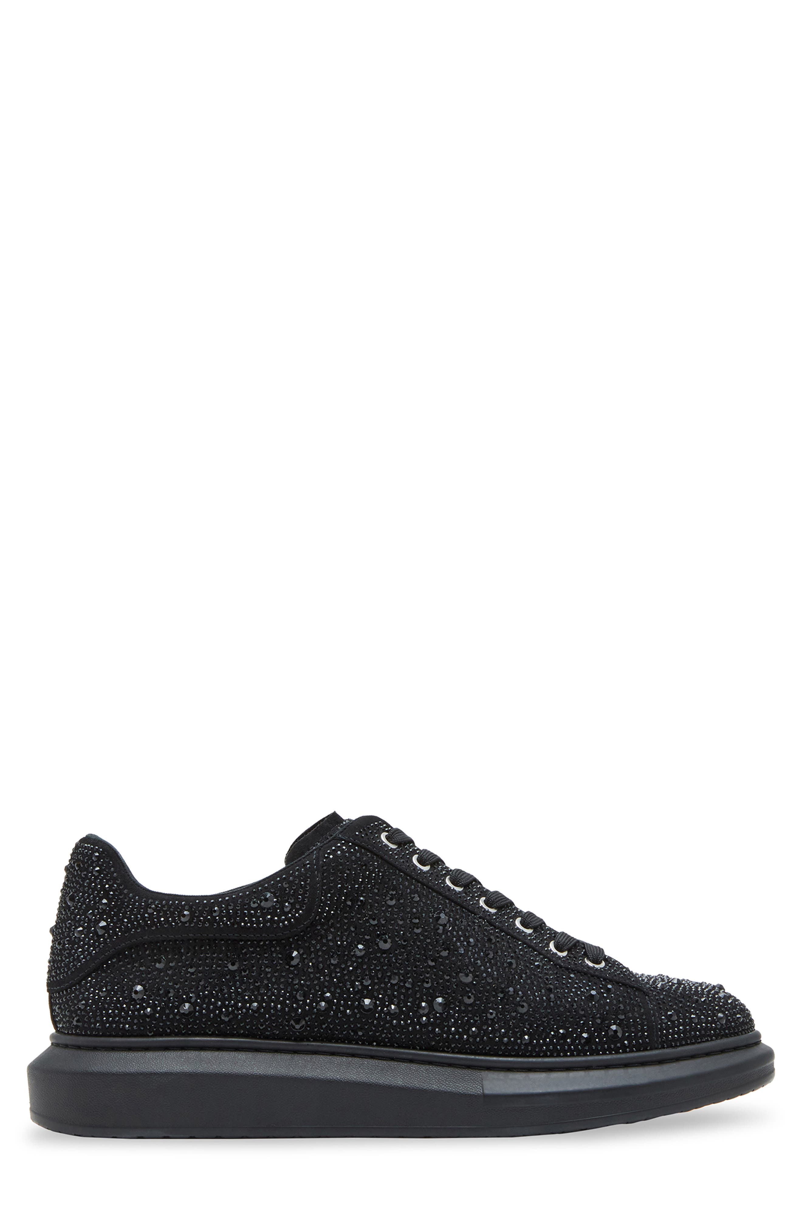 Steve Madden Icebergg Rhinestone Sneaker, Alternate, color, 