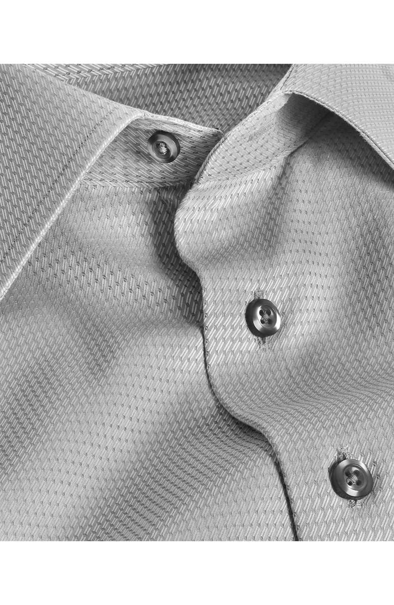 David Donahue Regular Fit Dobby Diagonal Cotton Dress Shirt, Alternate, color,