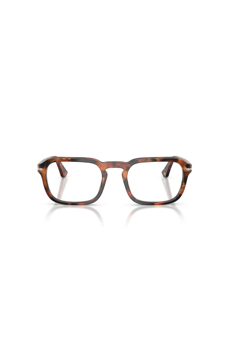52mm Square optical glasses, Alternate, color, Brown