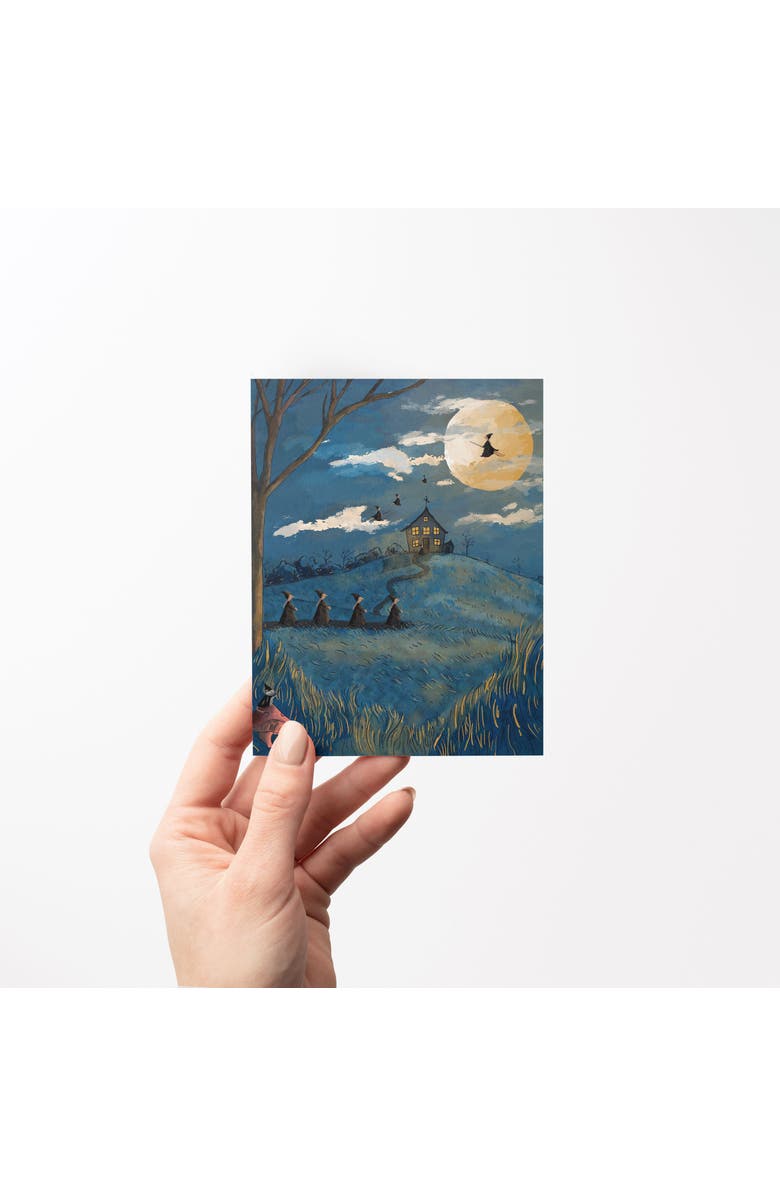 Ramus & Co Fall / Halloween Greeting Card Pack Sets (3 ct) Witchy, Alternate, color, Multi-Pack