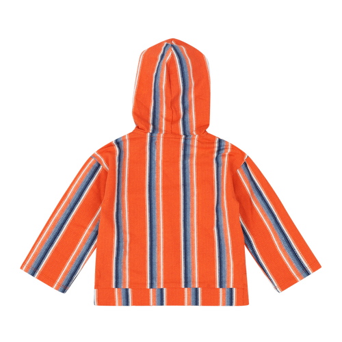 Mixed Up Clothing Kids Baja Hoodie In Baja Stripe Auburn