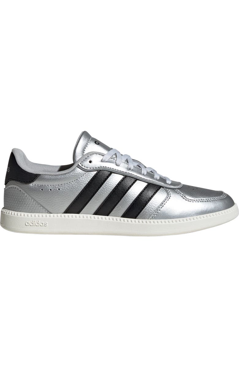 adidas Breaknet Sleek Sneaker, Alternate, color, Matte Silver/ Black/ Off White