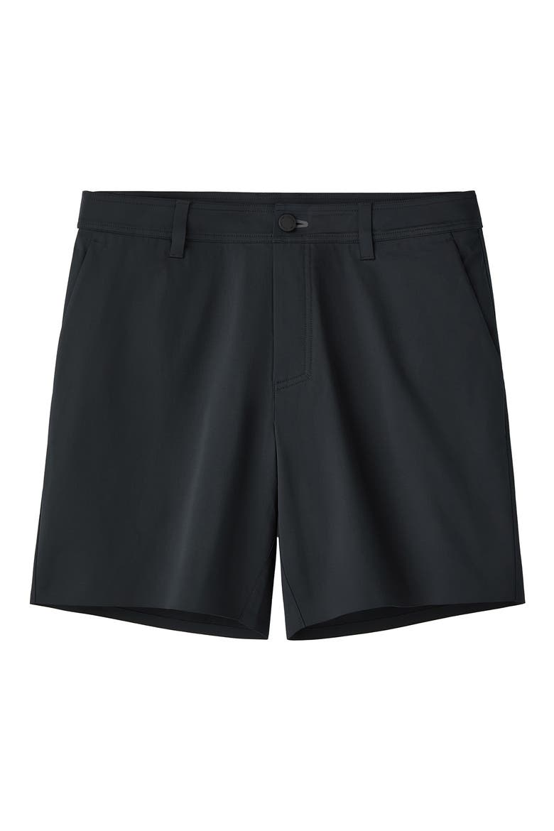 Commuter Flyweight Performance Golf Shorts, Alternate, color, BLACK