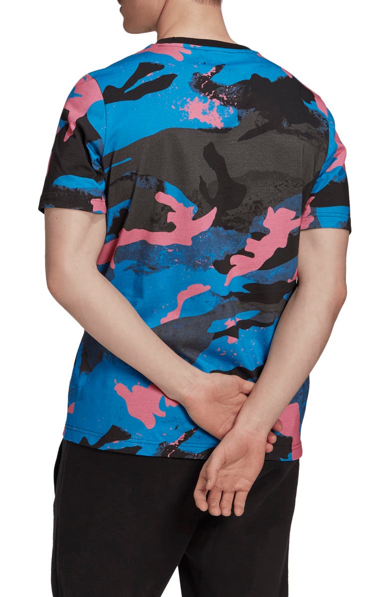 adidas Originals Camouflage Series Cotton Crewneck T-Shirt, Alternate, color, 