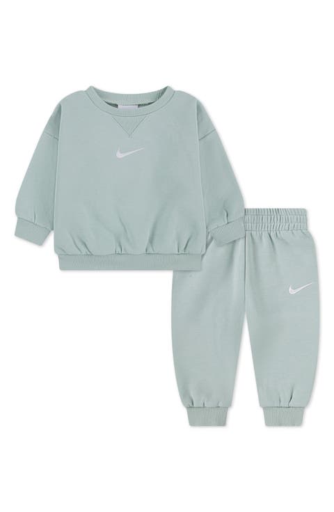Essential Fleece Crewneck Sweatshirt & Joggers Set (Baby)
