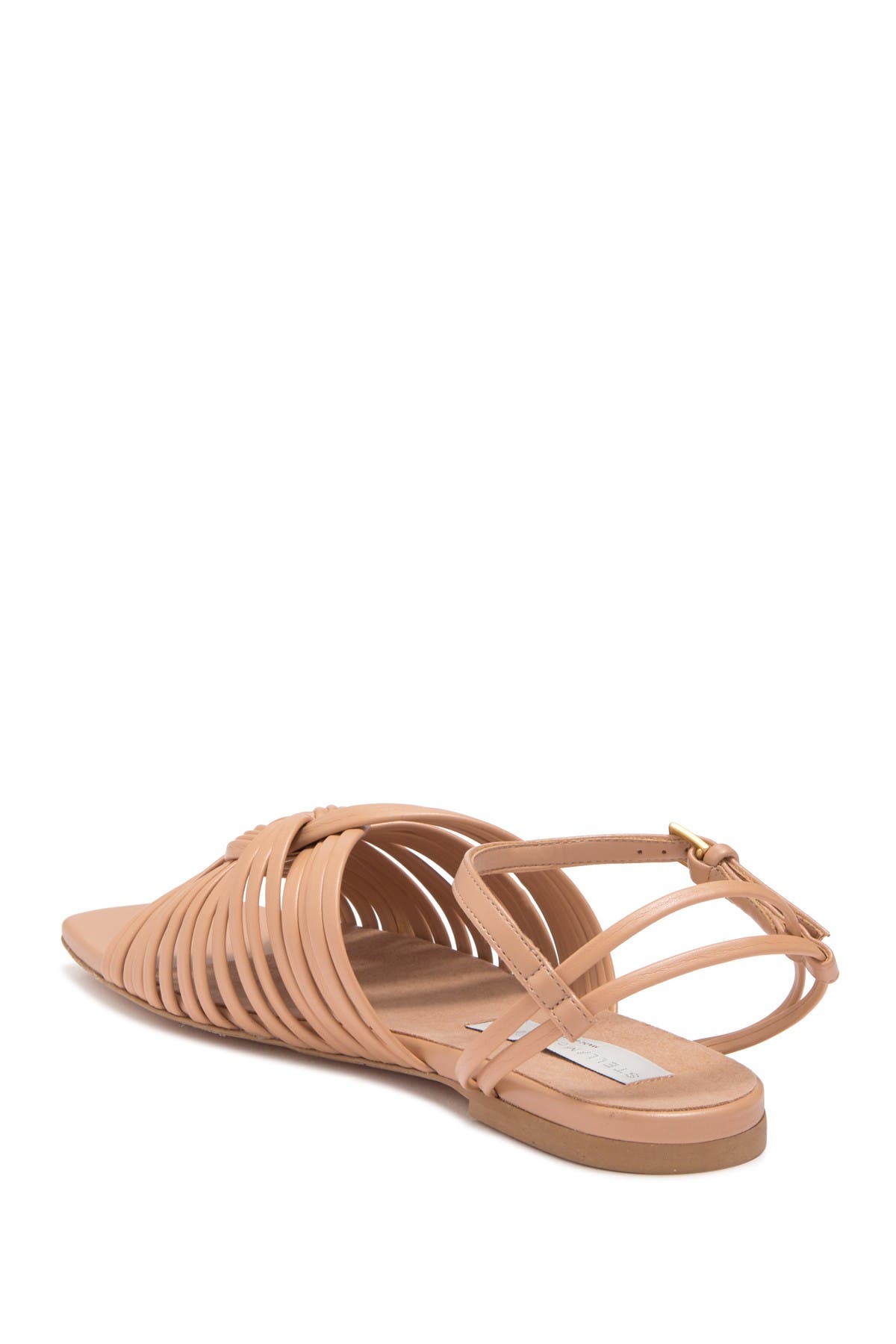 Stella McCartney Knotted Vamp Sandal, Alternate, color, 