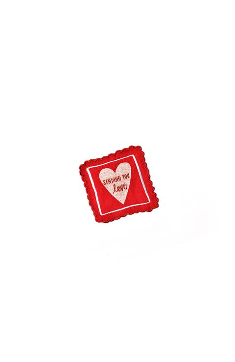 Stamp of Love Cocktail Napkins Set of 4