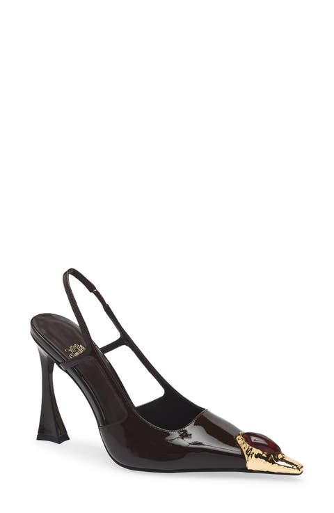 Sorcerer Pointed Toe Slingback Pump (Women)