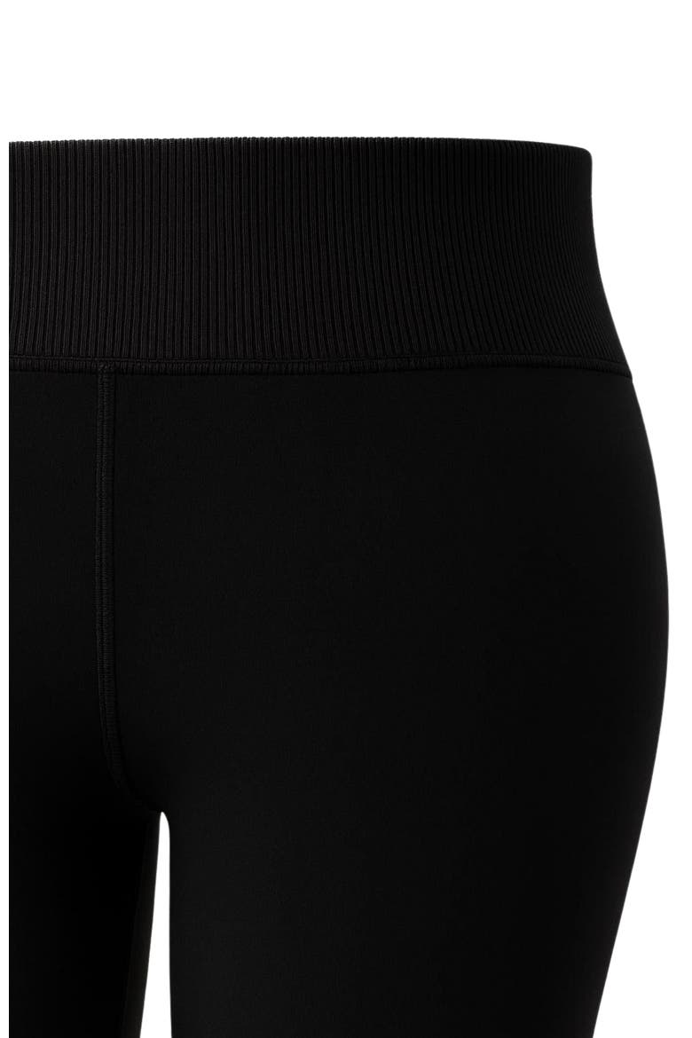 Women's Faux Fur Winter Legging, Alternate, color, Black