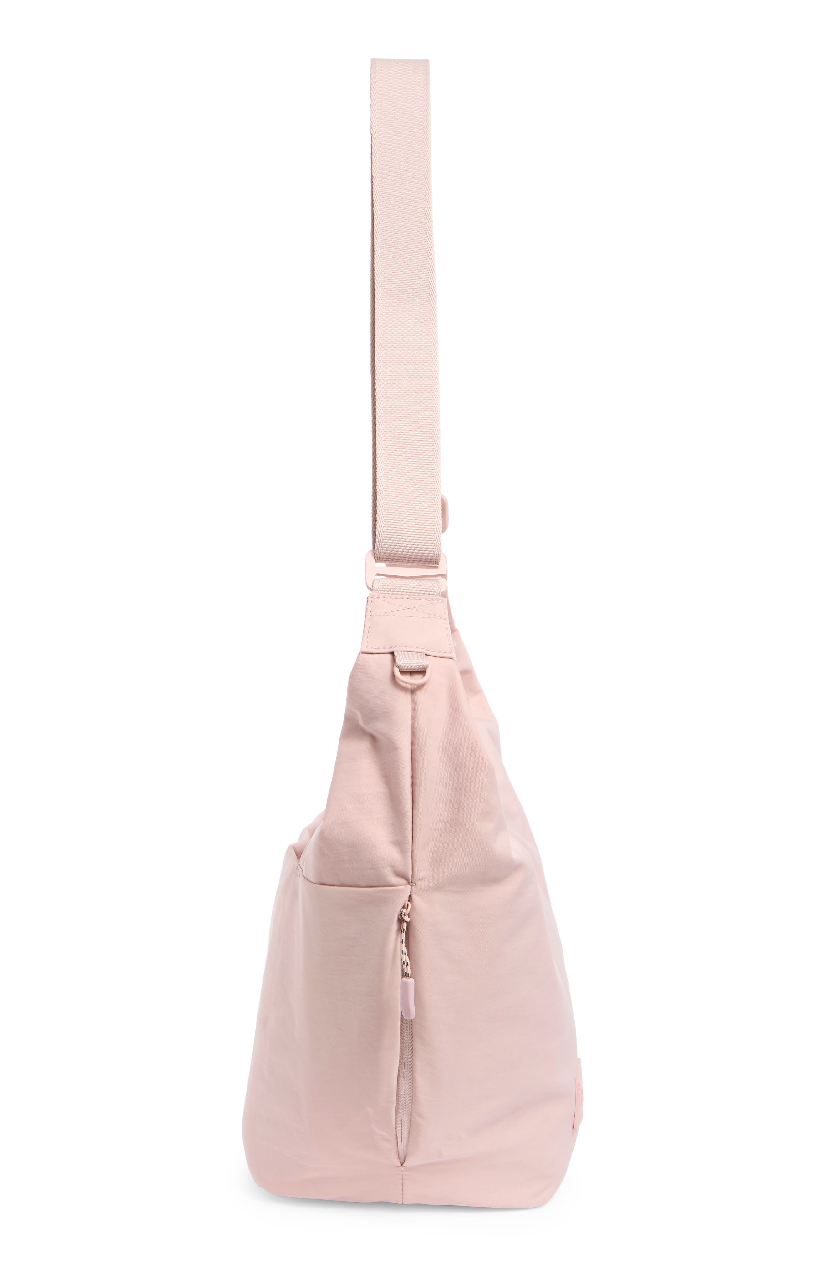 Béis The Crescent Catchall Crossbody Bag, Alternate, color, Atlas Pink