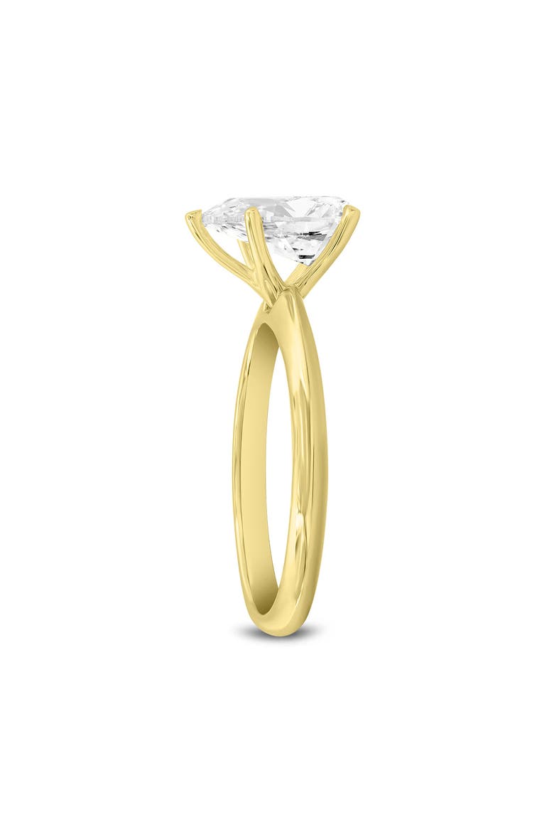 Ava 14K Gold Pear Lab Grown Diamond Solitaire Ring - 1.5 Ct, Alternate, color, 14K Yellow Gold