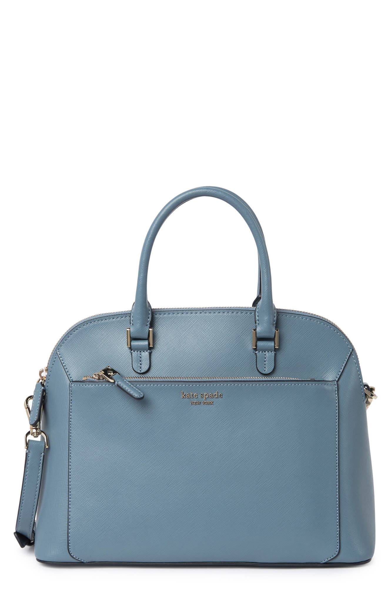 Kate Spade New York medium louise leather dome satchel, Main, color, 