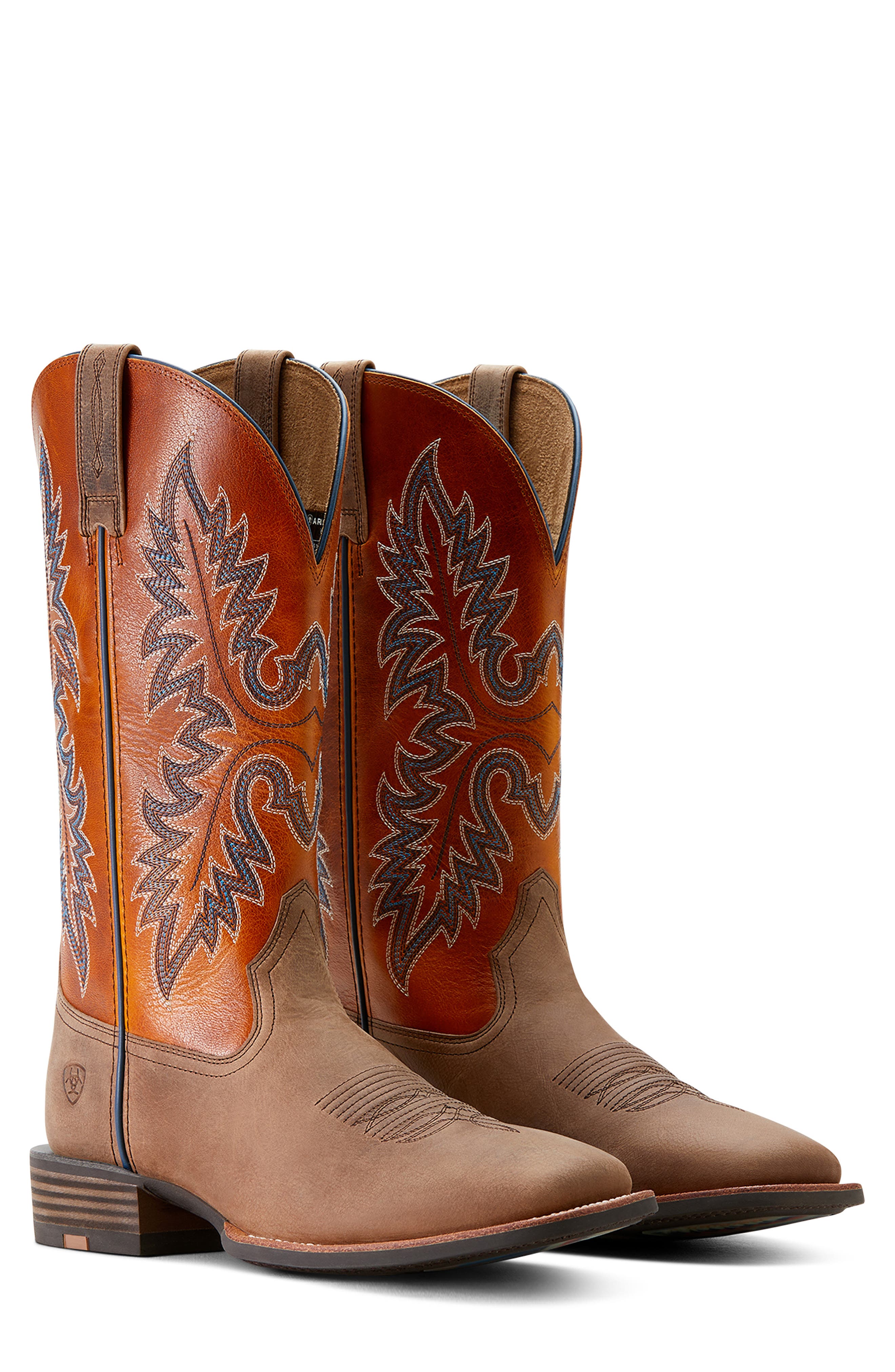 Ariat Hudson Western Boot, Alternate, color, Light Tan