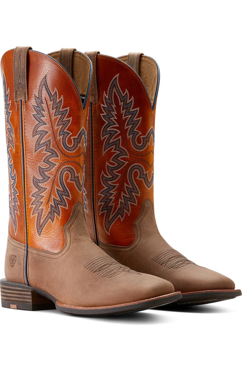 Ariat Hudson Western Boot, Alternate, color, Light Tan