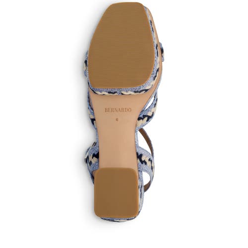 BERNARDO FOOTWEAR BERNARDO FOOTWEAR LIANA EMBROIDERED PLATFORM SANDAL