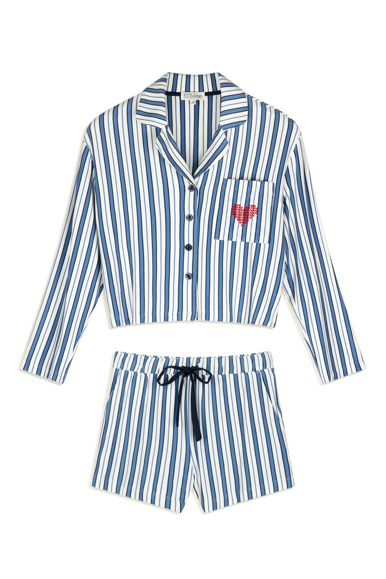 Soiree Dreams Pajamas, Alternate, color, COAST