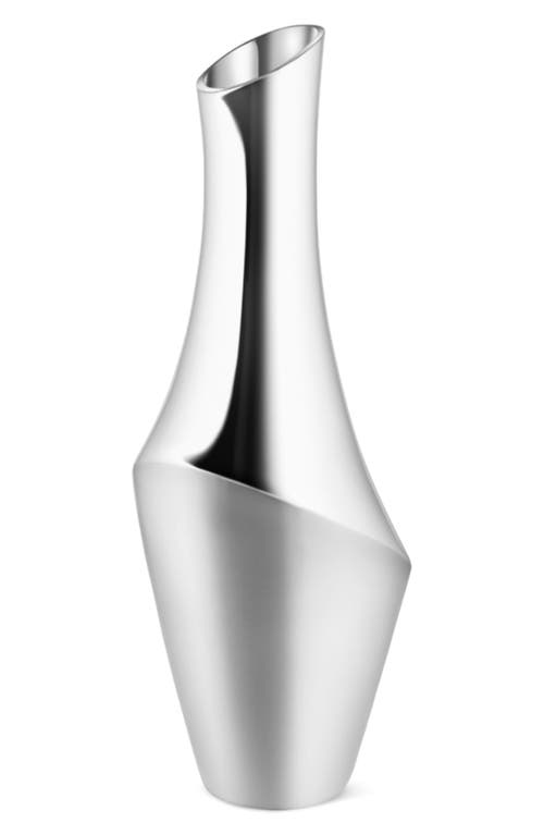 Nambe Symphony Bud Vase, 9" In Silver