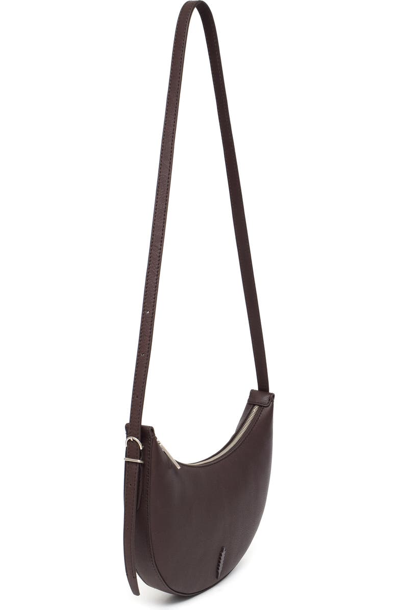 Thacker Silas Leather Crossbody Bag, Alternate, color, Espresso