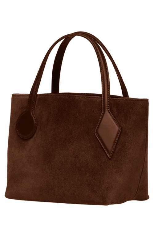 Little Liffner Micro Sprout Tote In Brown