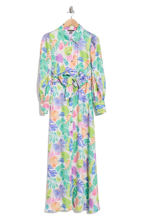 By Design Rebel Twill Maxi Dress In Fiesta Palm